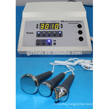 Hot sale 3mhz ultrasonic facial beauty instrument ultrasound aesthetic device